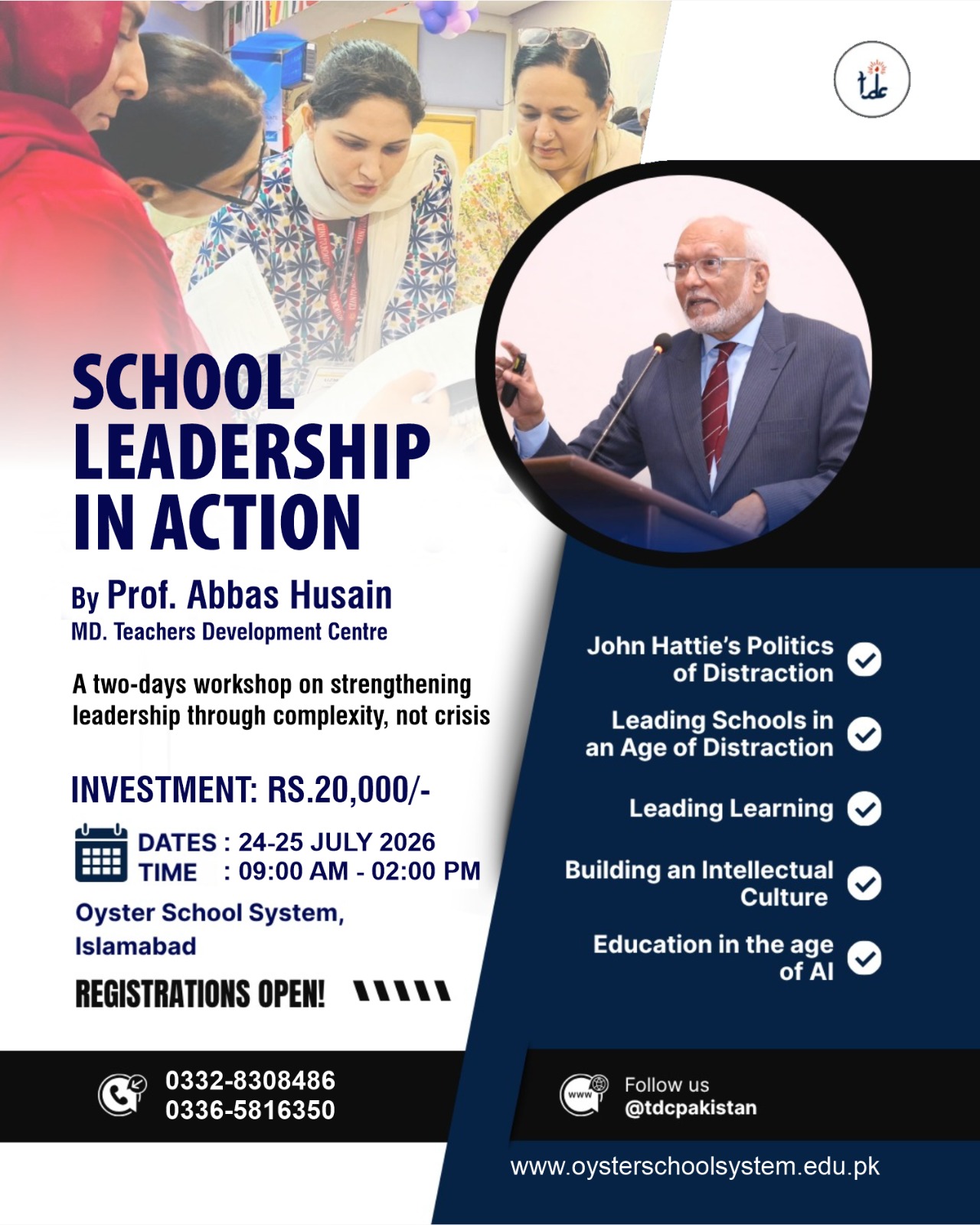 School Leadership in Action — Workshop